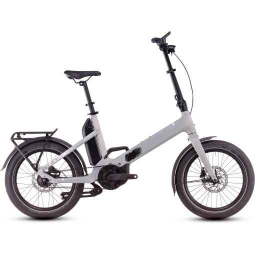 Photo produit de CUBE Vélo Pliant Électrique 20&quot; - FOLD HYBRID Comfort 500 - 2025 - pearlysilver / white