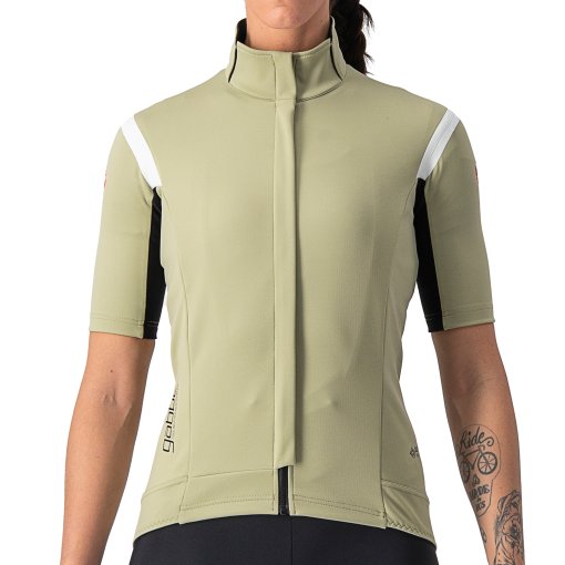Foto de Castelli Chaqueta de Manga Corta Mujer - Gabba RoS 2 - green tea/chalk 363