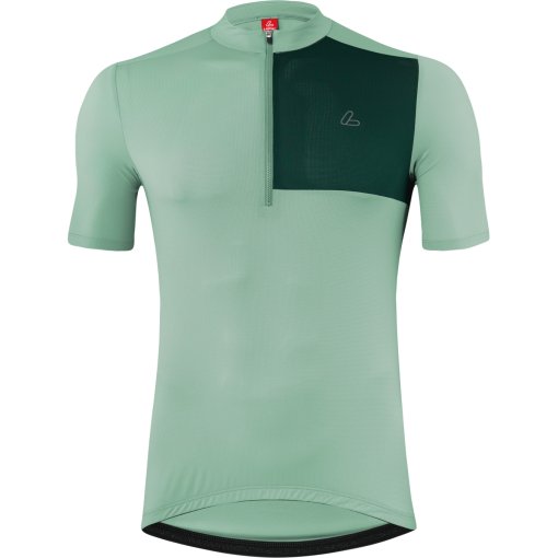 Photo produit de Löffler Skys Block Mid Half Zip Maillot cyclisme pour hommes - cottage 363