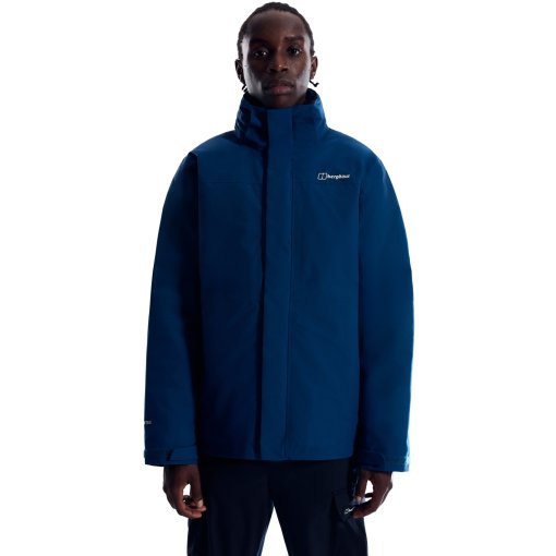 Photo produit de Berghaus Hillwalker 2.0 Gemini Gore-Tex Hydroloft® Veste 3 en 1 pour hommes - Hale Navy/Northern Sky