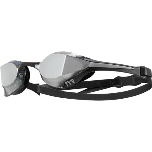 Foto de TYR Gafas Natación - Tracer-X Elite Racing Mirrored - plata/negro/plata