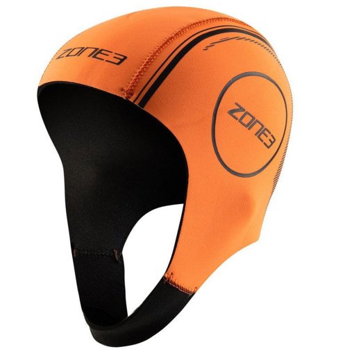 Photo produit de Zone3 Bonnet de Bain - Neoprene - hi-vis orange