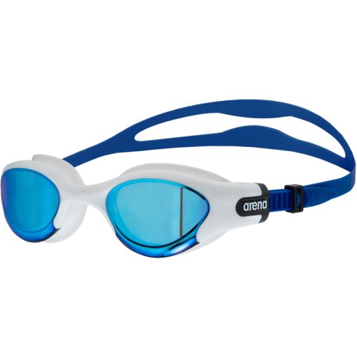 Produktbild von arena The One Plus Mirror Schwimmbrille - Blue Mirror/White