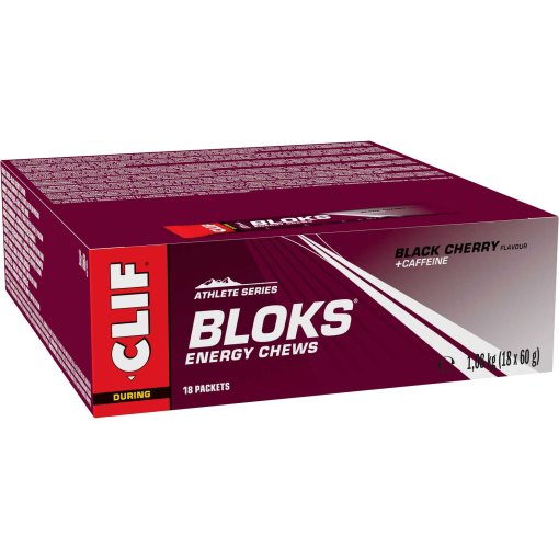 Kuva tuotteesta Clif Bloks Energy Chews Hiilihydraatti-elektrolyytit-purukumit - Parasta ennen 23.3.2026 – 18 x 60 g