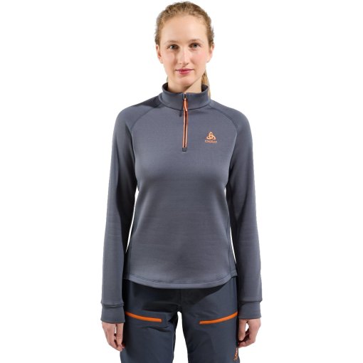 Foto de Odlo Midlayer Jersey Mujer - Berra Half-Zip - india ink