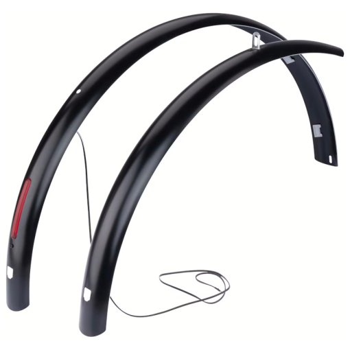 Produktbild von Curana Schutzblech-Set CLite 28&quot; - 60 mm – schwarz matt