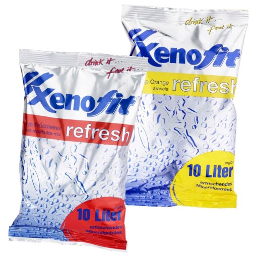 Foto de Xenofit Bebida Mineral con Carbohidratos en Polvo - Refresh - 600g