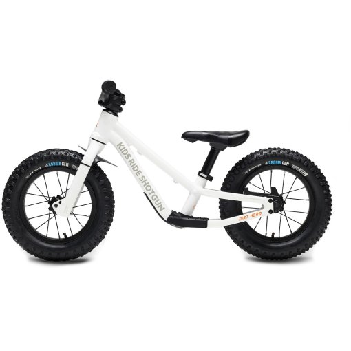 Photo produit de Kids Ride Shotgun Draisienne pour Enfants - Dirt Hero - 12&quot; - blanc