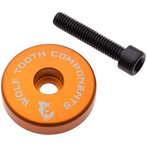 Immagine prodotto da Wolf Tooth Ultralight Tappo Fissaggio con Distanziatore - arancione