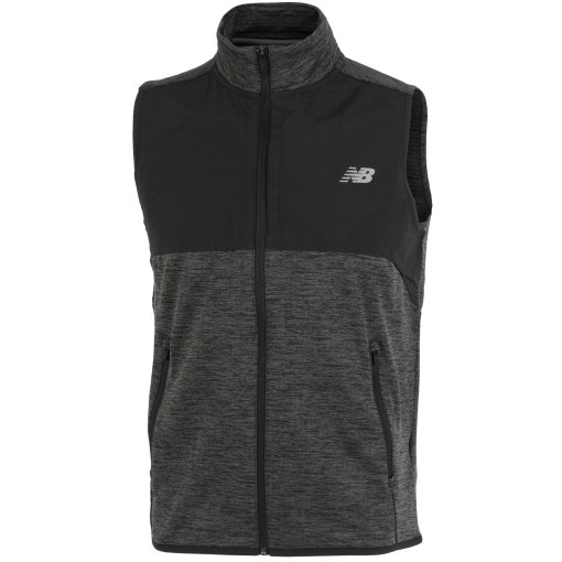 Photo produit de New Balance Heat Grid Gilet de running pour hommes - Noir
