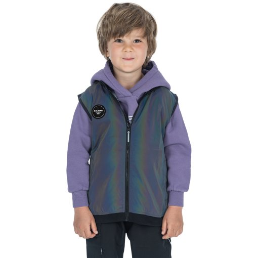 Produktbild von CUBE ROOKIE Sicherheits-Windweste Kinder - rainbow reflective