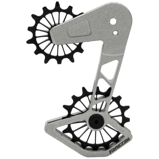 Immagine prodotto da Fraezen Gabbia Deragliatore - KAEFIG - SRAM Eagle Transmission - argento/nero