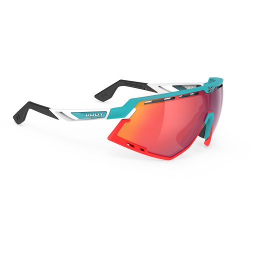 Foto de Rudy Project Gafas - Defender - Emerald-White (Matte)/Multilaser Red
