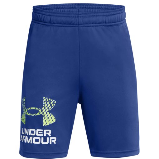 Foto de Under Armour Pantalón Corto Niño - UA Tech™ Logo - Tech Blue/Morph Green