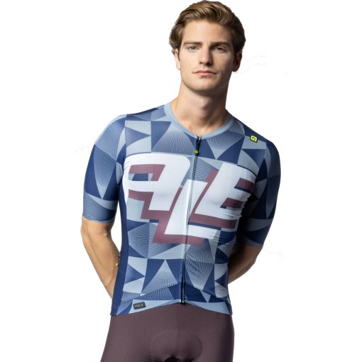 Foto de Alé Maillot de Manga Corta Hombre - PR-E Multiverso - azul