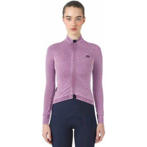Zdjęcie: Café du Cycliste Charlie Koszulka Rowerowa z Długim Rękawem Kobieta - cold dye/pink shadow