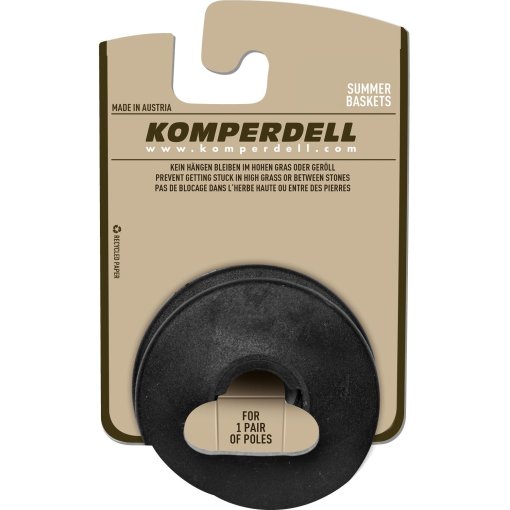 Produktbild von Komperdell Vario Sommerteller (Paar) - schwarz