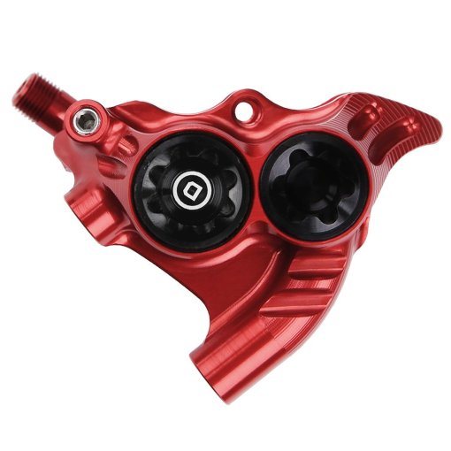 Foto de Hope RX4+ Pinza de freno - Flat Mount +20mm - detrás - DOT - rojo