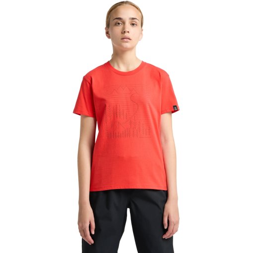 Immagine prodotto da Haglöfs Maglietta Donna - Camp - poppy red 5LI