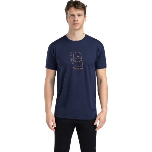 Photo produit de Aclima Lightwool Kettle T-shirt pour hommes - navy blazer