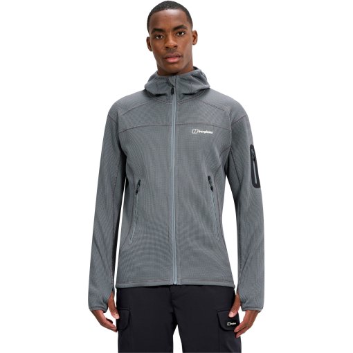 Foto de Berghaus Chaqueta Polar con Capucha Hombre - Pravitale MTN 2.0 - Granite/Cavern