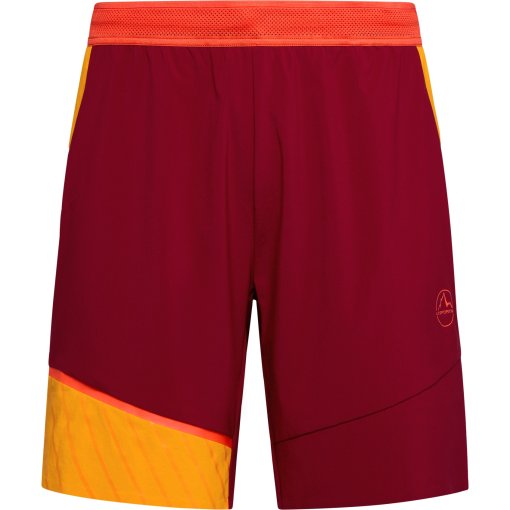 Foto de La Sportiva Pantalones Cortos Hombre - Comp - Sangria/Papaya