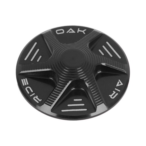 Photo produit de OAK Components Capuchon de valve AIR pour fourches à suspension - noir