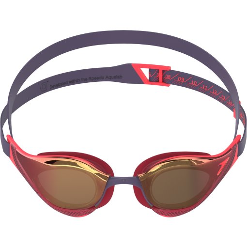 Zdjęcie: Speedo Fastskin Pure Focus Mirror okulary pływackie - regal red/ smoke