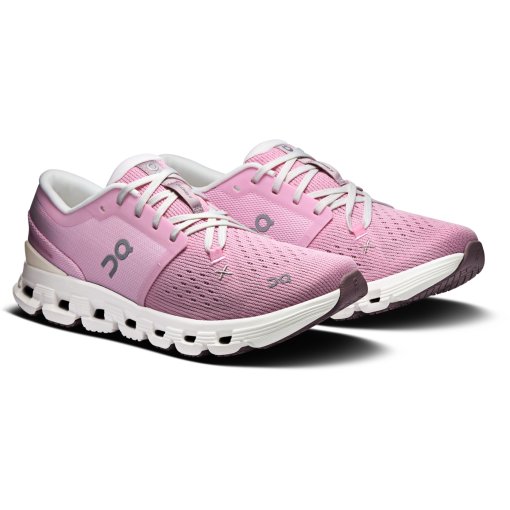 Produktbild von On Cloud X 4 Fitness Schuhe Damen - Petal | Sand