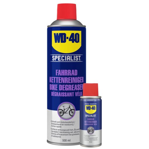 Produktbild von WD-40 Specialist Entfetter Classic 500 ml + Kettenreiniger Specialist 50 ml
