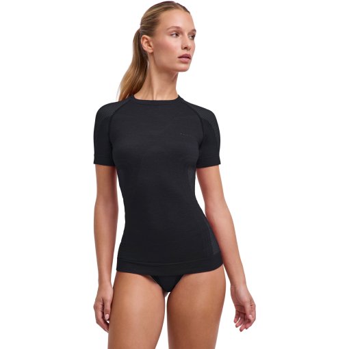 Picture of Falke Wool-Tech Light Short Sleeve Shirt Women - black 3000