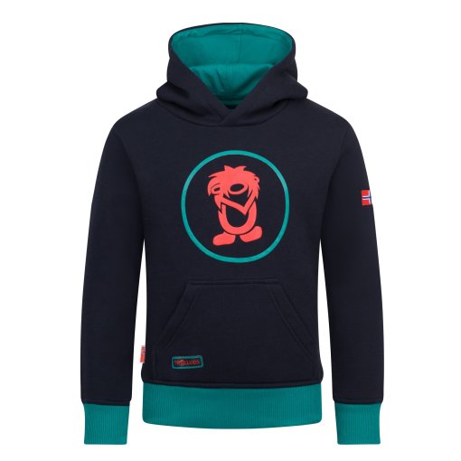 Picture of Trollkids Troll Sweater Kids - Black/Dark Cyan