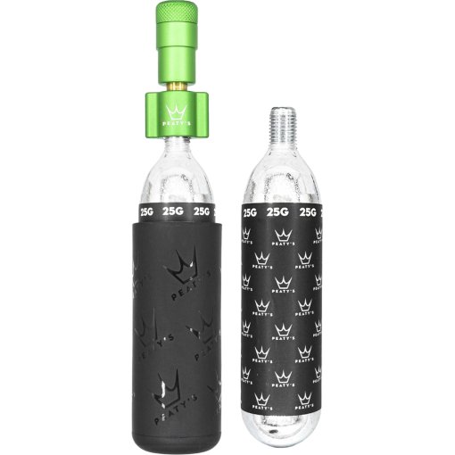 Produktbild von Peaty&#039;s Holeshot CO2 Kartuschenpumpe - MTB (25g) - Emerald