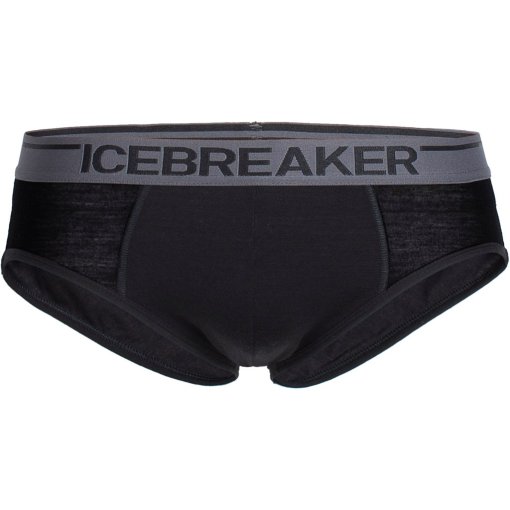 Foto de Icebreaker Slip Hombre - Merino Anatomica - Negro/Monsoon