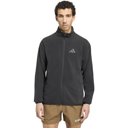 Slika izdelka adidas TERREX Multi Essentials Full Zip Moška flis jakna - črna KY9784