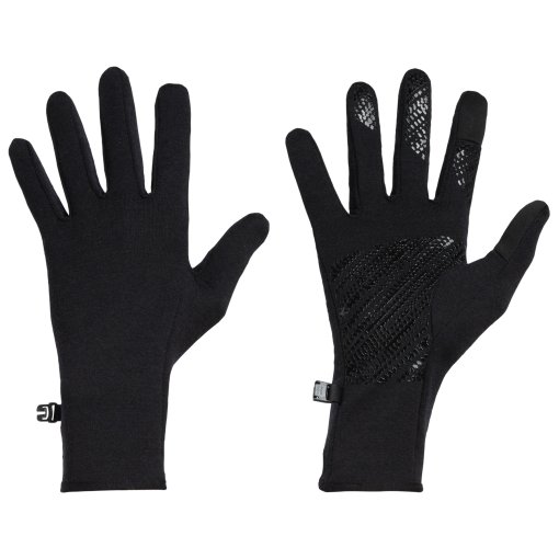 Foto de Icebreaker Guantes - Merino Quantum - Negro