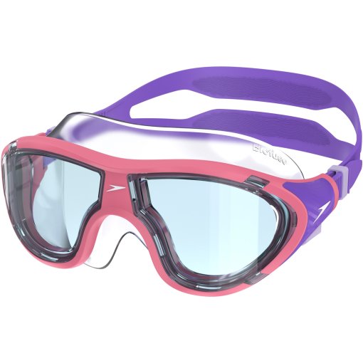 Produktbild von Speedo Biofuse 2.0 Schwimmaske Junior - pink lemonade/steel