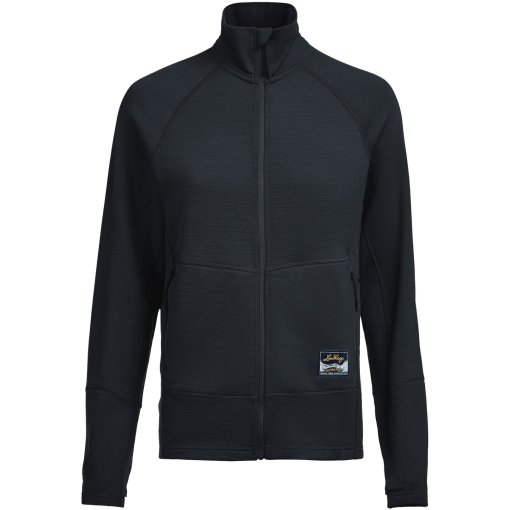 Photo produit de Lundhags Veste Femme - Tived Merino Full Zip - Black 10000