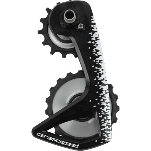 Immagine prodotto da CeramicSpeed Sistema di Pulegge Cambio - OSPW RS - Alpha Disc | per Campagnolo Super Record WRL - argento | Argent Special Edition