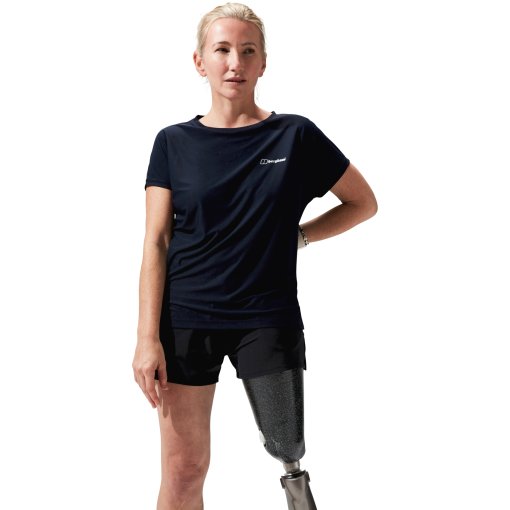 Foto de Berghaus Camiseta de Manga Corta Mujer - Nesna Basecrew - Night Sky