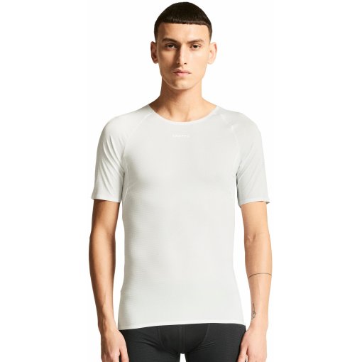 Produktbild von CRAFT Pro Dry Nanoweight Kurzarm-Unterhemd für Herren - Weiß