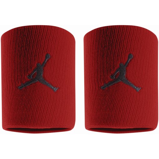 Picture of Nike Jordan Jumpman Wristband (2 Pack) - gym red/black 605