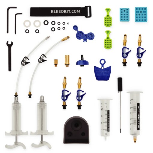 Photo produit de BLEEDKIT.COM Kit de Purge - Workshop Pro Mineral - Huile Minérale | pour Shimano / SRAM / Formula / Magura / TRP / Tektro / Lewis