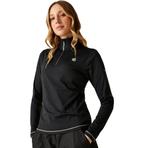 Foto de Dare 2b Midlayer Mujer - Lowline II Lightweight Core Stretch - 800 Negro