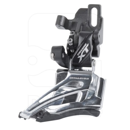 Photo produit de Shimano Deore XT FD-M8025-D Down-Swing / Dual Pull Front Derailleur 2x11 - Direct Mount