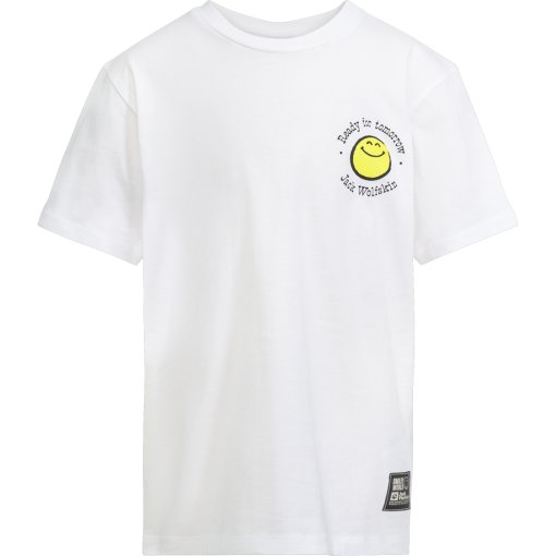 Produktbild von Jack Wolfskin Smileyworld T-Shirt Teenager - white