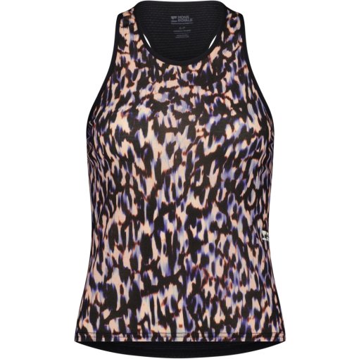 Photo produit de Mons Royale Bella Merino Débardeur pour femmes - rock leopard / black