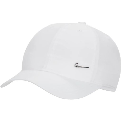Foto de Nike Gorra Niños - Dri-FIT Club Metal Swoosh - blanco FB5064-100