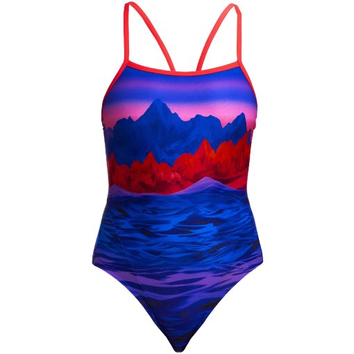 Photo produit de Funkita Single Strap Eco Maillot de bain une pièce pour femmes - High Lights