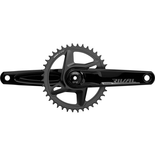 Slika izdelka SRAM Rival 1 Wide (D1) Crankset 1x12-stopenjska - 42 zob - DUB - črna - Posebna ponudba